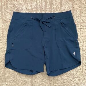 New, Free Country Women's Plus Bermuda Board Short Navy M